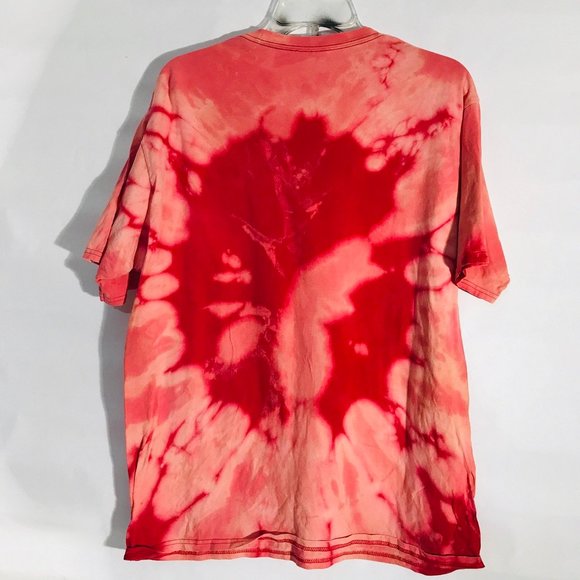 Forking Bullshirt Acid Wash Tie Dye Large T Shirt - Picture 4 of 4